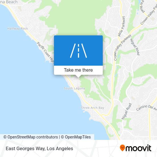 Mapa de East Georges Way