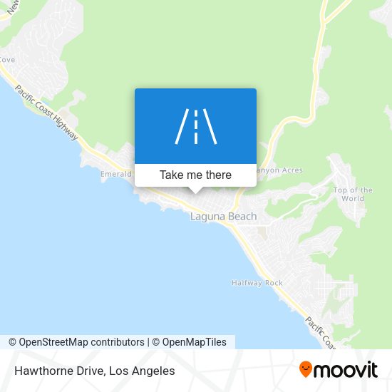 Hawthorne Drive map