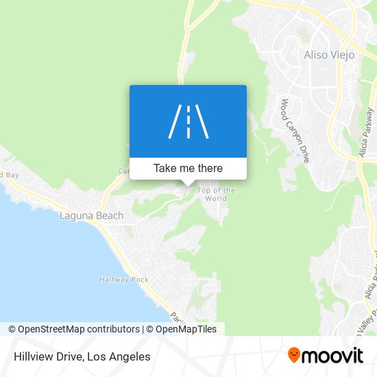 Hillview Drive map