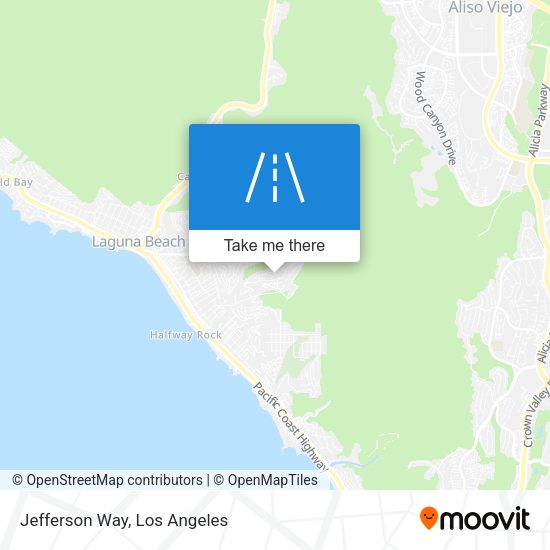 Mapa de Jefferson Way