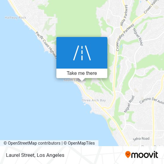 Mapa de Laurel Street