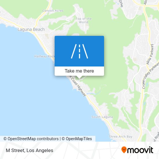 Mapa de M Street