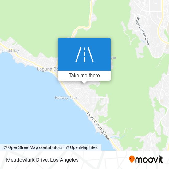 Meadowlark Drive map