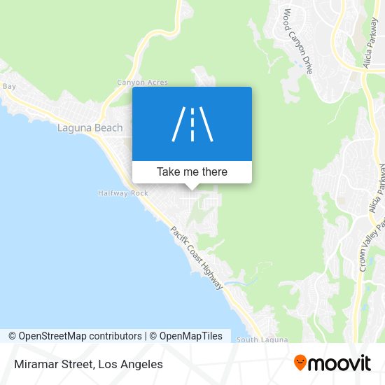 Mapa de Miramar Street