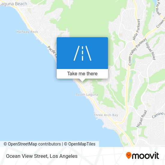 Ocean View Street map