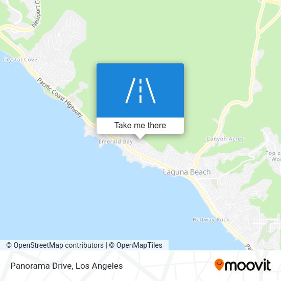 Mapa de Panorama Drive