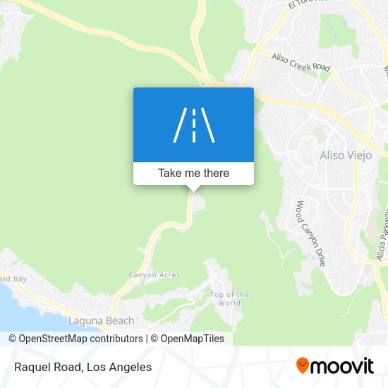 Mapa de Raquel Road