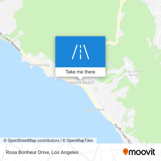 Mapa de Rosa Bonheur Drive
