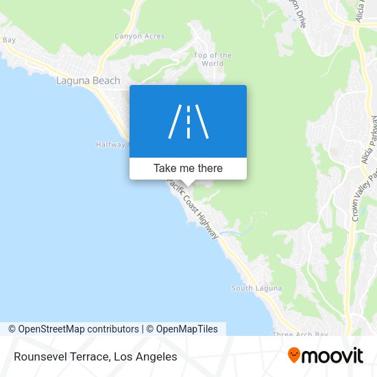 Mapa de Rounsevel Terrace