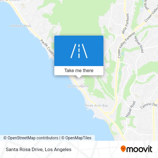 Mapa de Santa Rosa Drive