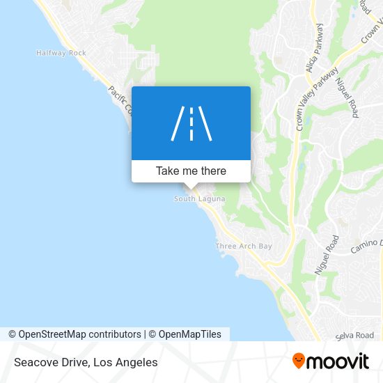 Mapa de Seacove Drive
