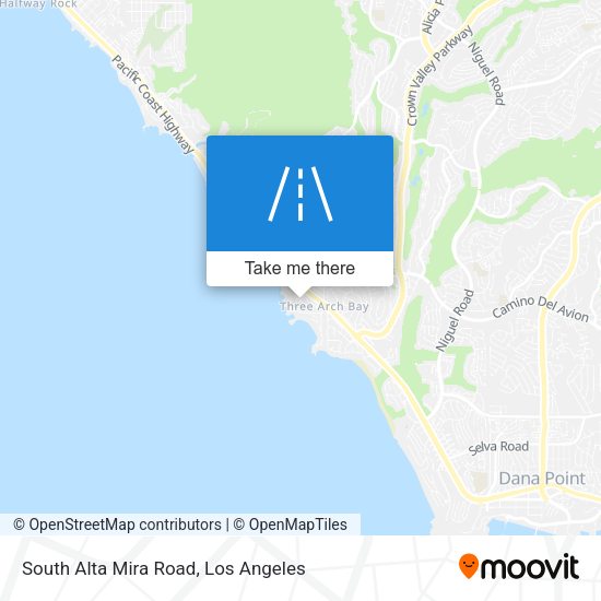 South Alta Mira Road map