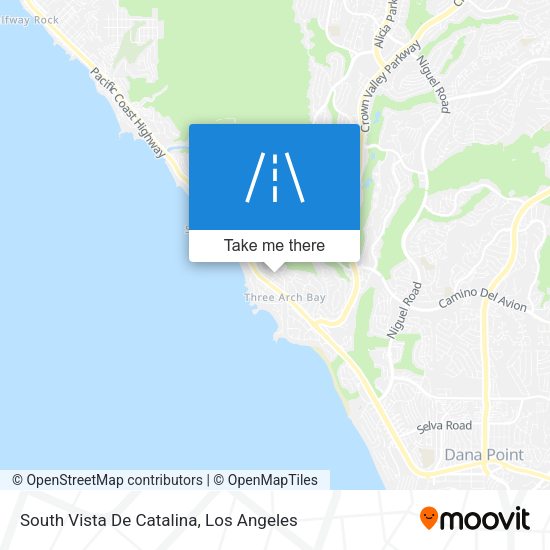 South Vista De Catalina map