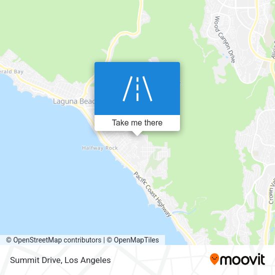 Mapa de Summit Drive