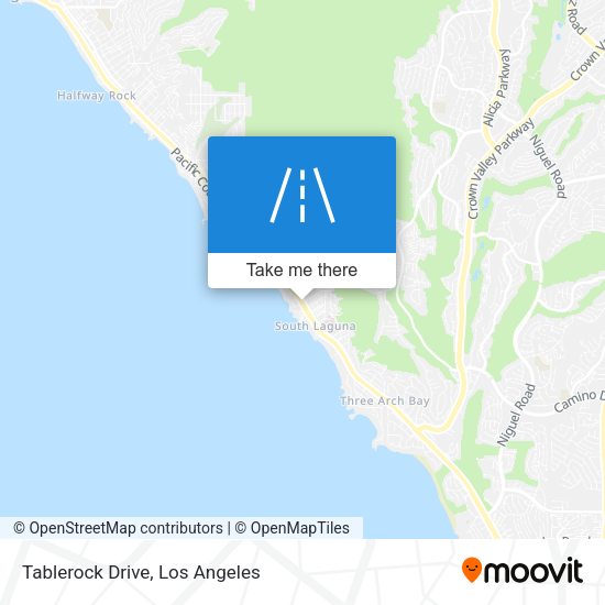 Tablerock Drive map