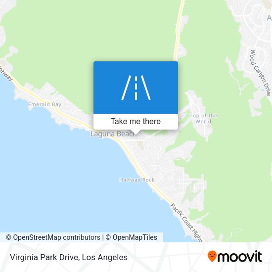 Mapa de Virginia Park Drive