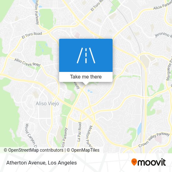 Atherton Avenue map