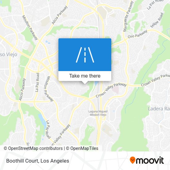 Mapa de Boothill Court