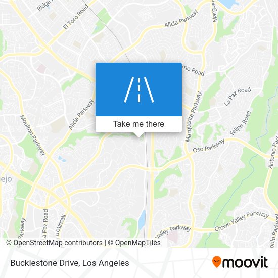 Bucklestone Drive map
