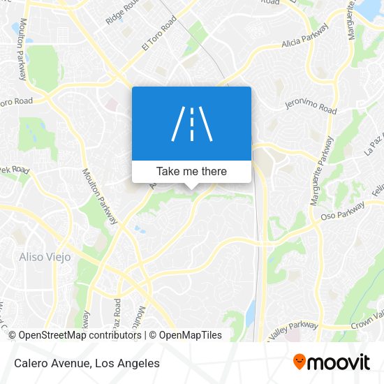 Mapa de Calero Avenue