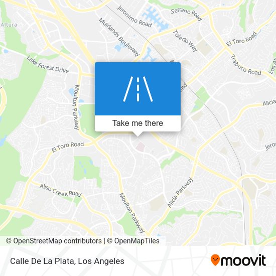 Mapa de Calle De La Plata