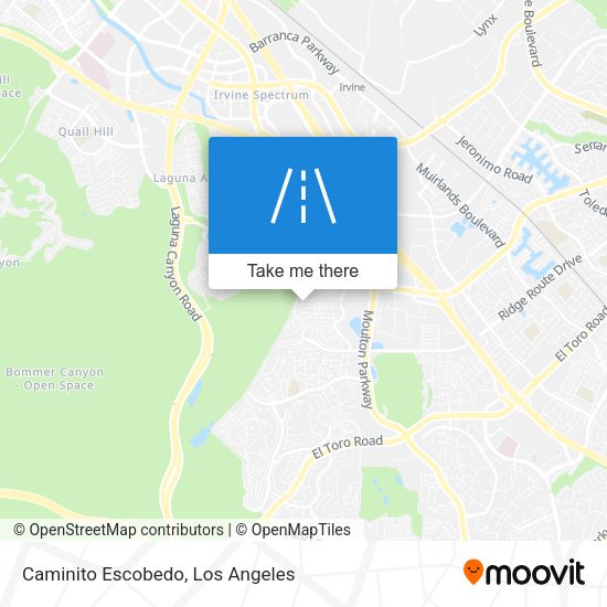 Mapa de Caminito Escobedo