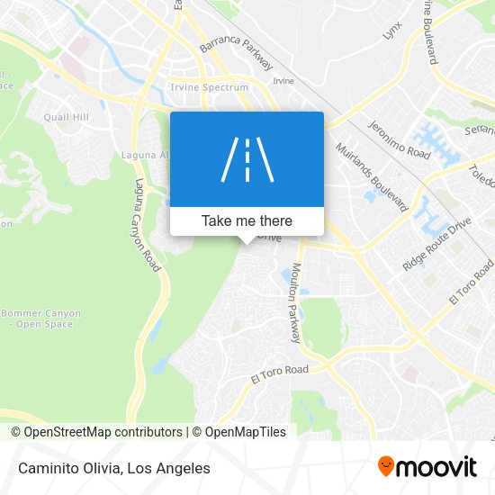 Mapa de Caminito Olivia