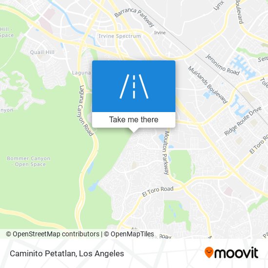 Caminito Petatlan map