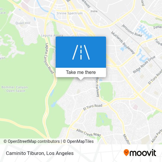 Caminito Tiburon map