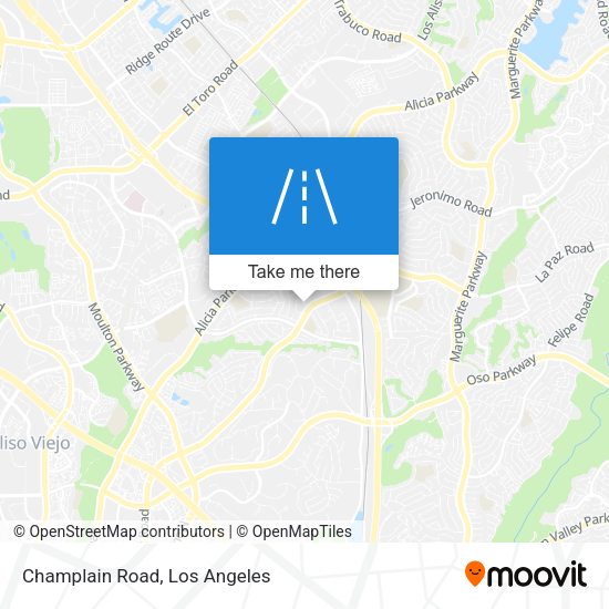 Mapa de Champlain Road