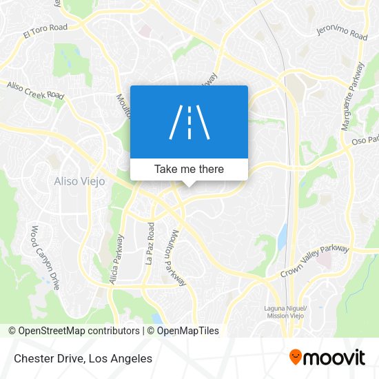 Mapa de Chester Drive