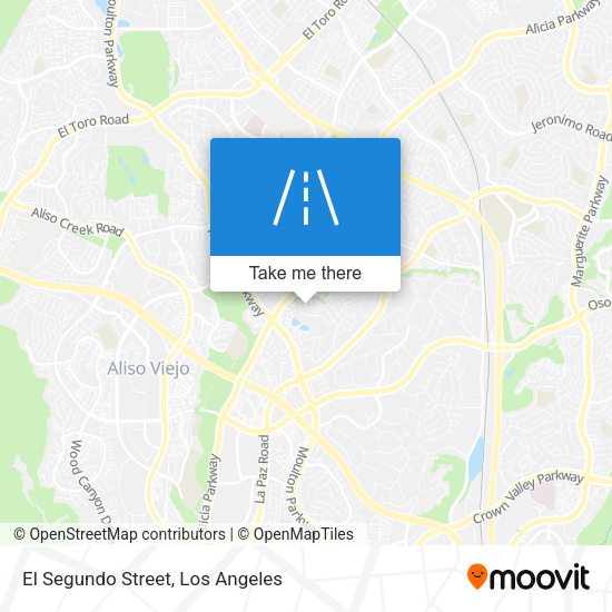 El Segundo Street map