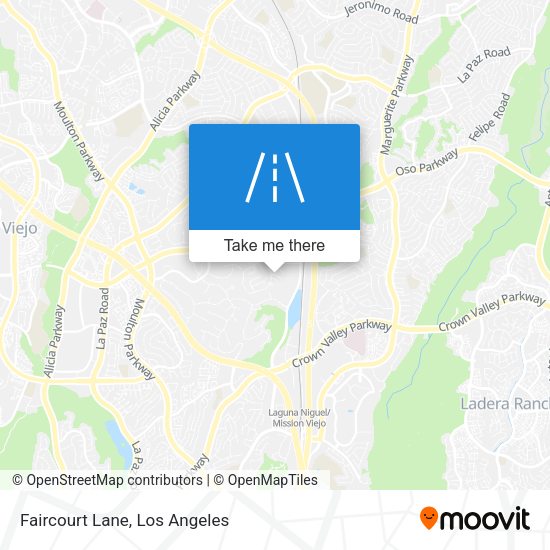 Mapa de Faircourt Lane
