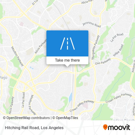 Hitching Rail Road map