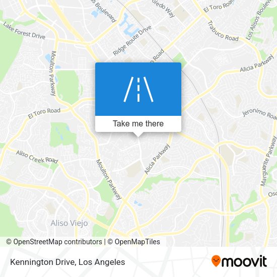 Mapa de Kennington Drive