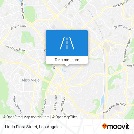 Linda Flora Street map