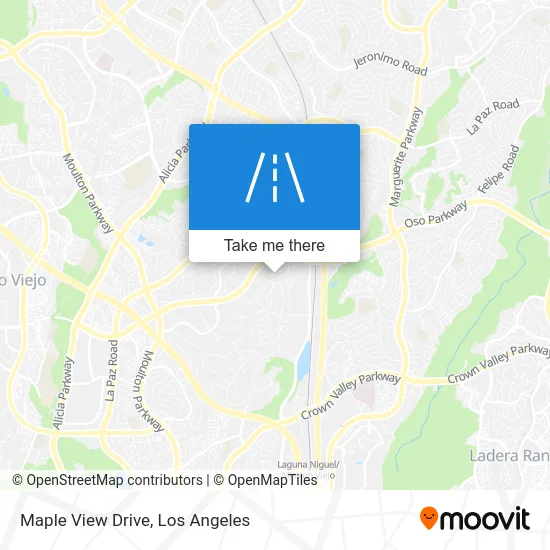 Maple View Drive map