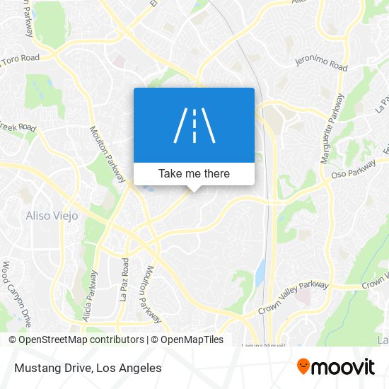 Mapa de Mustang Drive