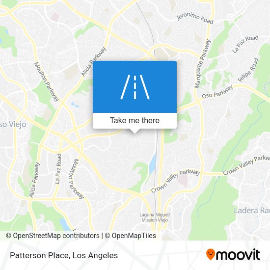 Mapa de Patterson Place