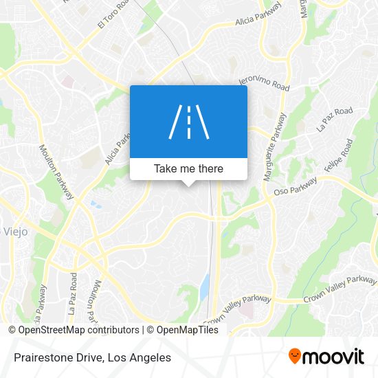 Prairestone Drive map