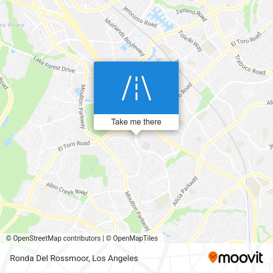 Ronda Del Rossmoor map
