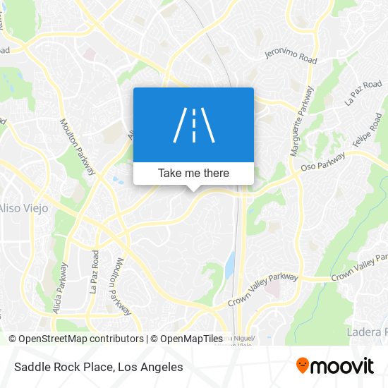 Saddle Rock Place map