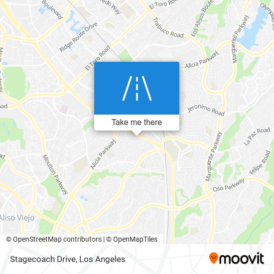 Stagecoach Drive map