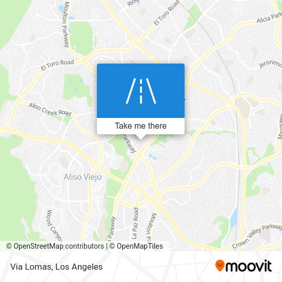 Mapa de Via Lomas