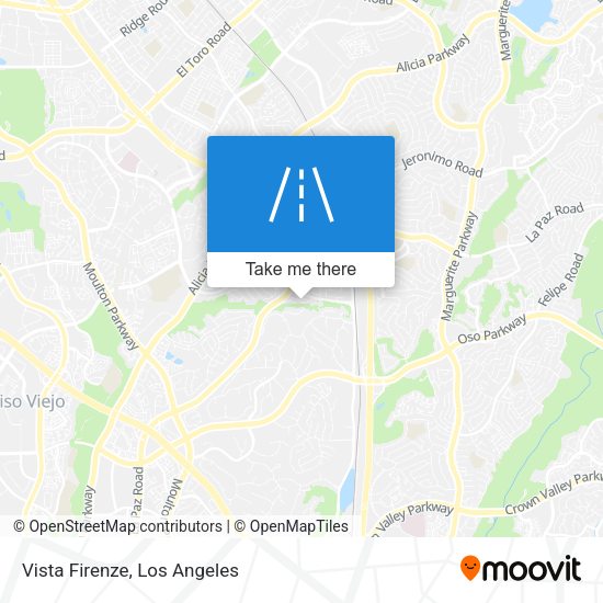 Mapa de Vista Firenze