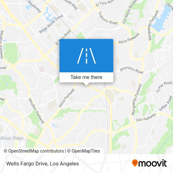 Wells Fargo Drive map