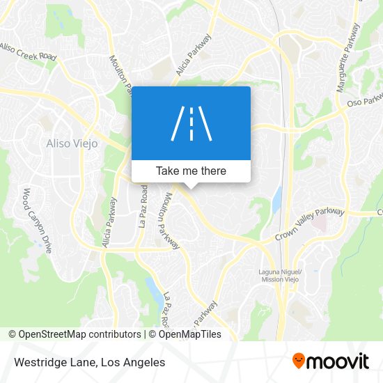 Mapa de Westridge Lane