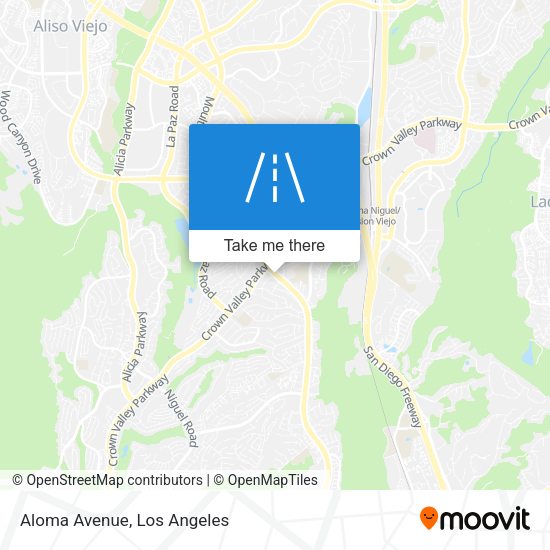 Mapa de Aloma Avenue