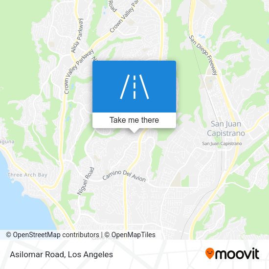 Mapa de Asilomar Road