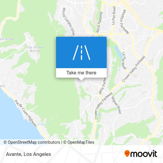 Mapa de Avante